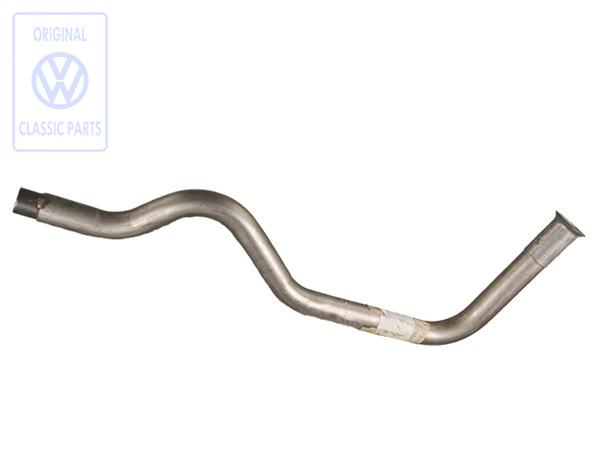 Front exhaust pipe with catalyst for Golf and Jetta Mk2