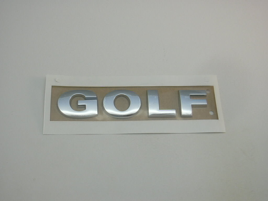 Inscription for VW Golf Mk5