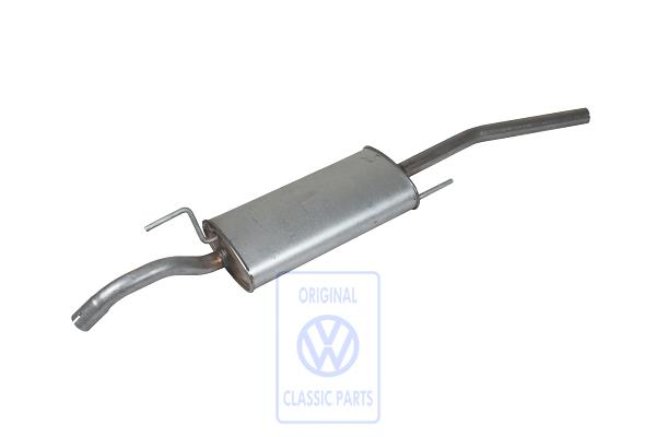 Rear silencer for VW Passat B3