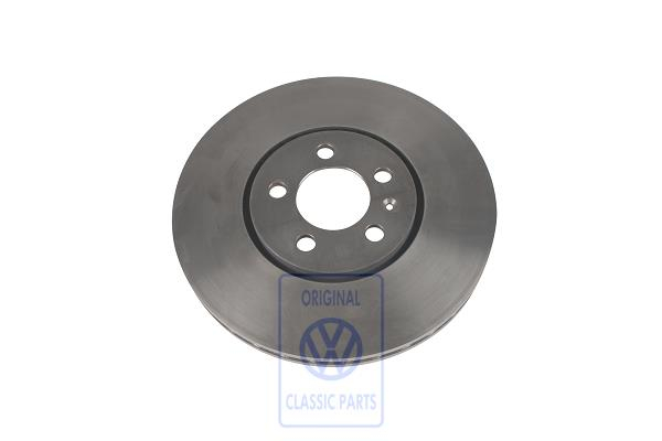 Brake disc for Volkswagen Golf Mk3