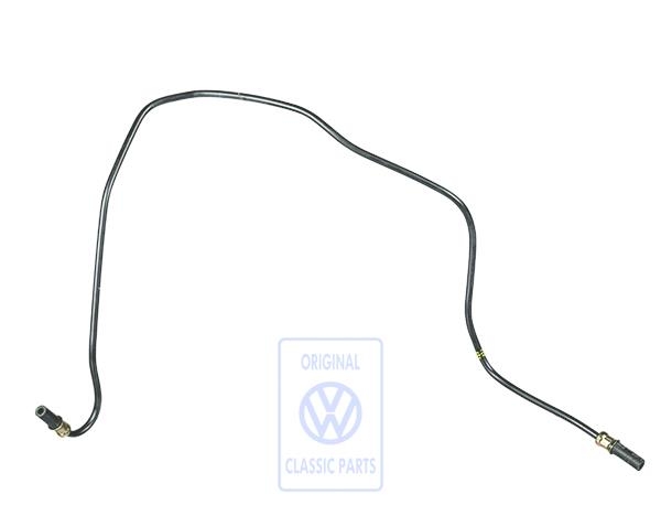 Breather line for VW Passat W8
