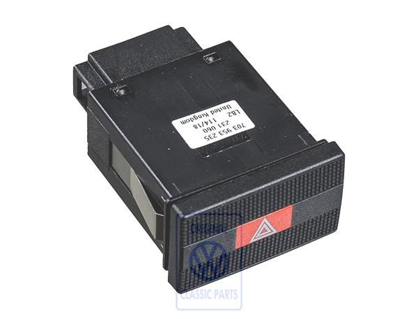 Emergency light switch for VW T4