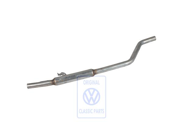 Exhaust silencer for VW Polo Mk2