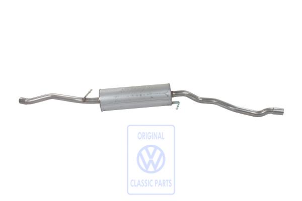 Exhaust silencer for VW Sharan