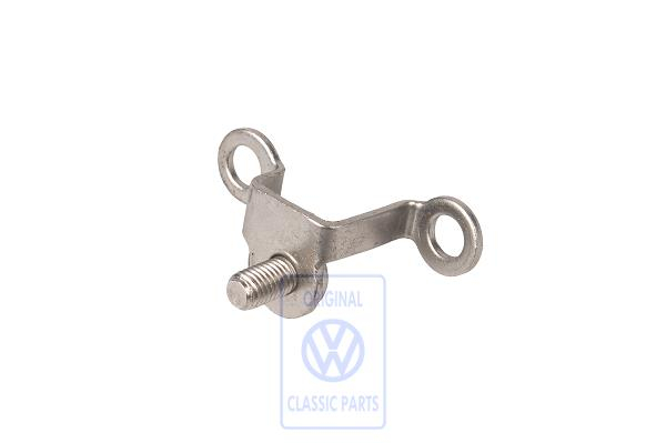 Warm air plate bracket for VW Corrado