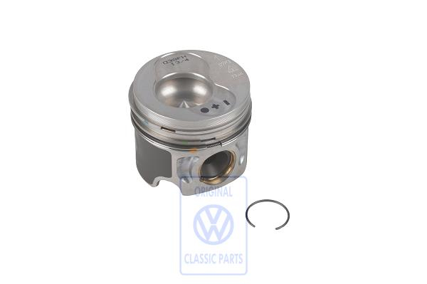 Complete piston for VW Golf Mk4, Bora