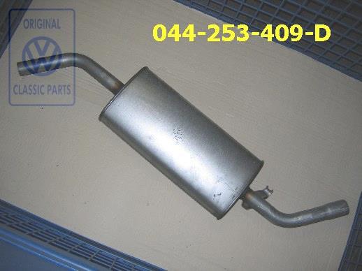 Silencer for VW T4
