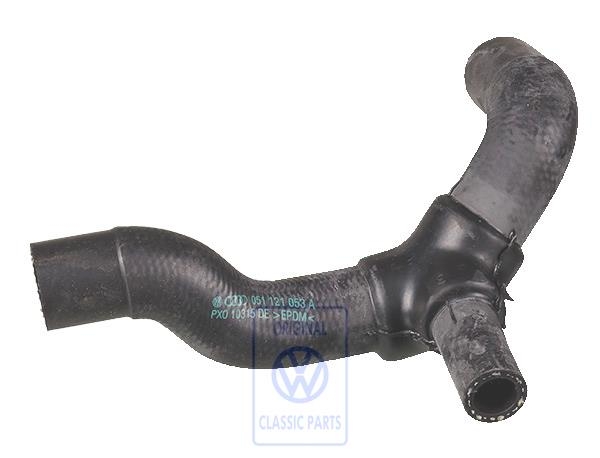 Coolant hose for VW Golf Mk2 GTI