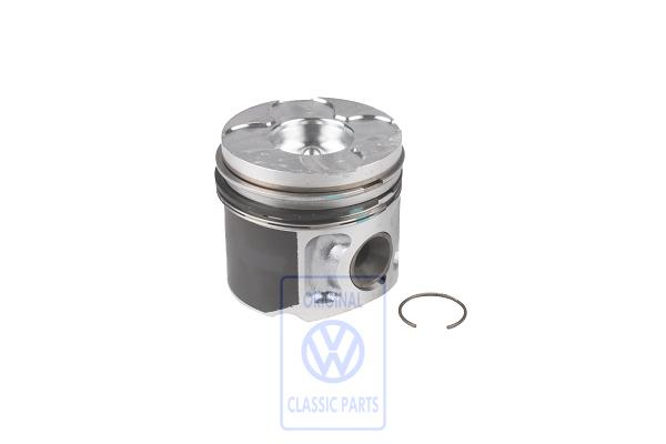 Complete piston for VW Passat B5 / B5GP