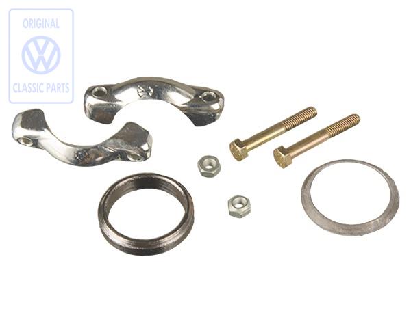 Securing parts exhaust pipe Beetle