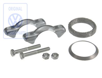 Securing parts exhaust pipe Beetle