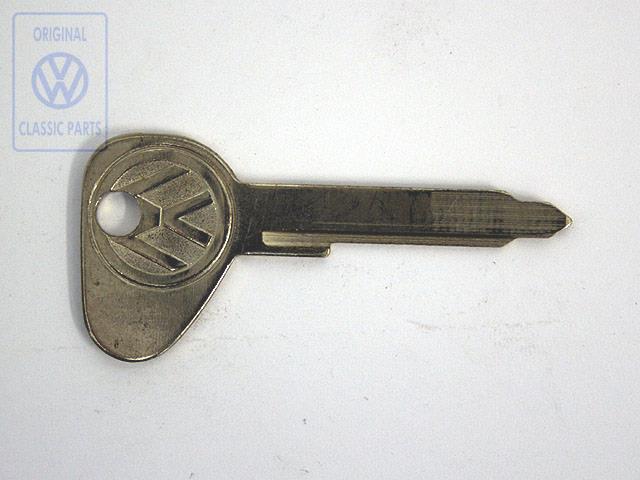 Blank key for VW Beetle