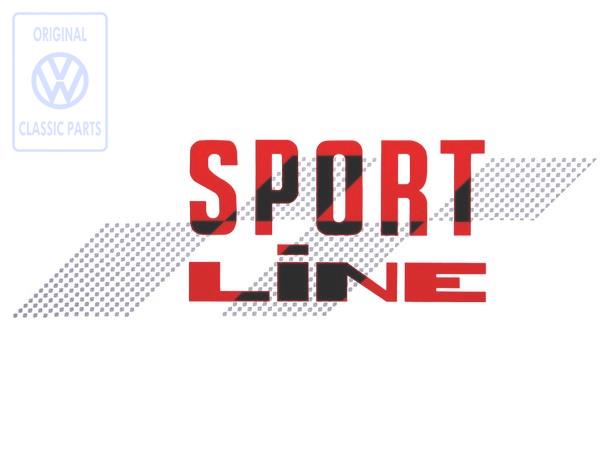 Film lettering for VW Golf Mk1 Convertible