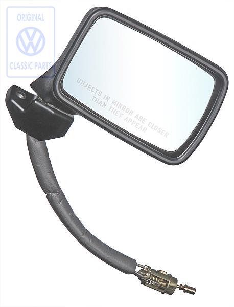 Rear view mirror right for Golf Mk1 convertible US