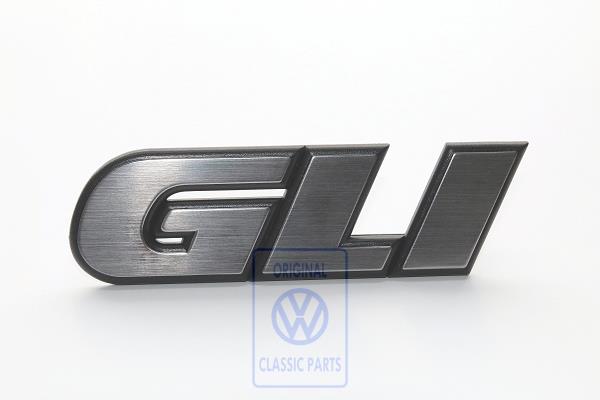 GLI emblem for VW Jetta Mk2