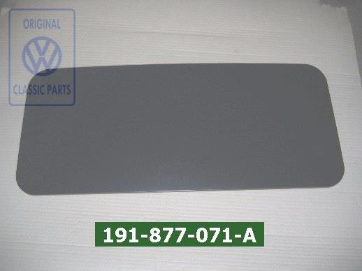 Steel sliding roof cover (sunroof) Golf Mk1 Golf Mk2 Polo<br/>Mk2