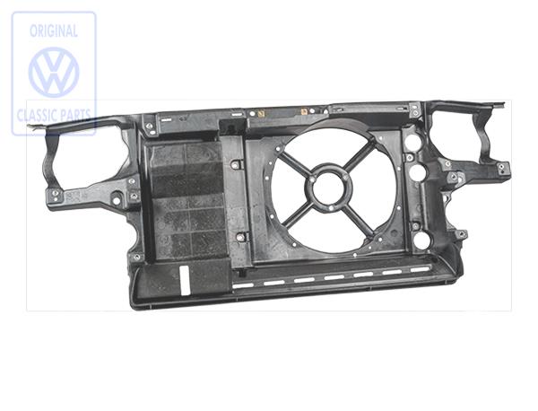 Front lock carrier for the Golf Mk3