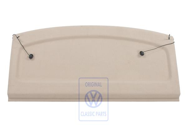 Parcel shelf for VW Golf Mk6