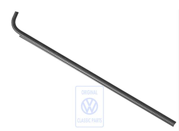 Window slot seal for VW Golf Mk1, T3