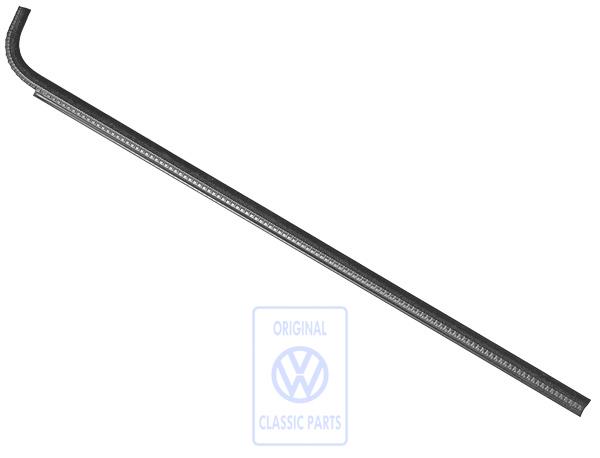 Window slot seal for VW Golf Mk1, T3