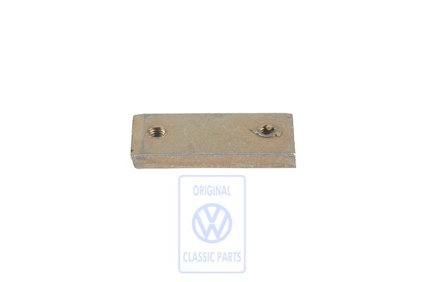 Threaded plate for VW T2