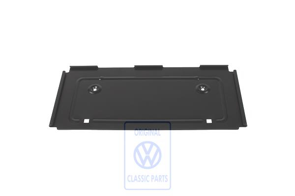 Licence plate holder for VW Passat B3