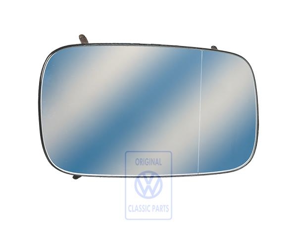 Mirror glass for VW Passat B3