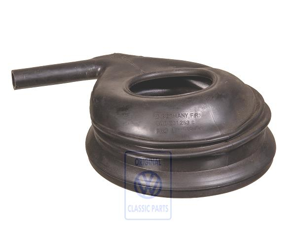 Fuel filler neck pot for VW Passat B4