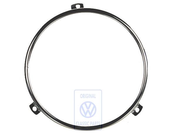 Headlight retaining ring