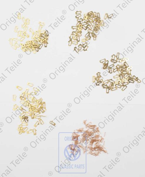 Set of locking plates