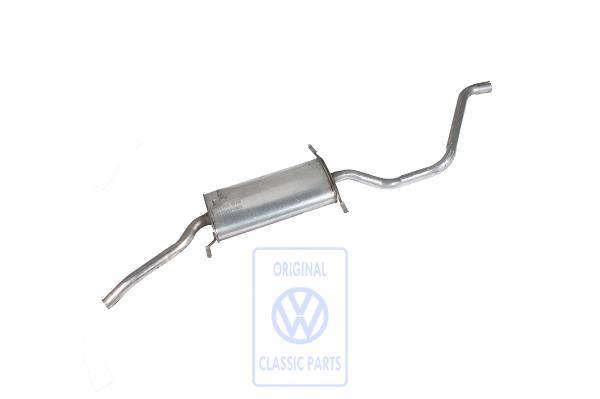 Rear silencer (end silencer, exhaust pipe) Scirocco