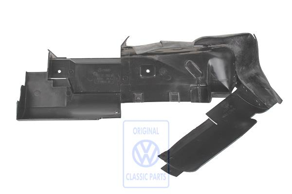 Air duct cardboard for VW Corrado
