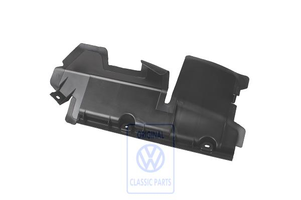 Air intake plate right-side on coolant radiator Corrado