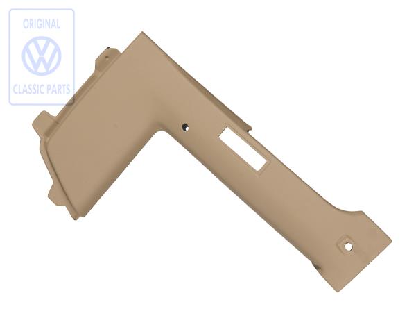 Right B-pillar trim for a Corrado