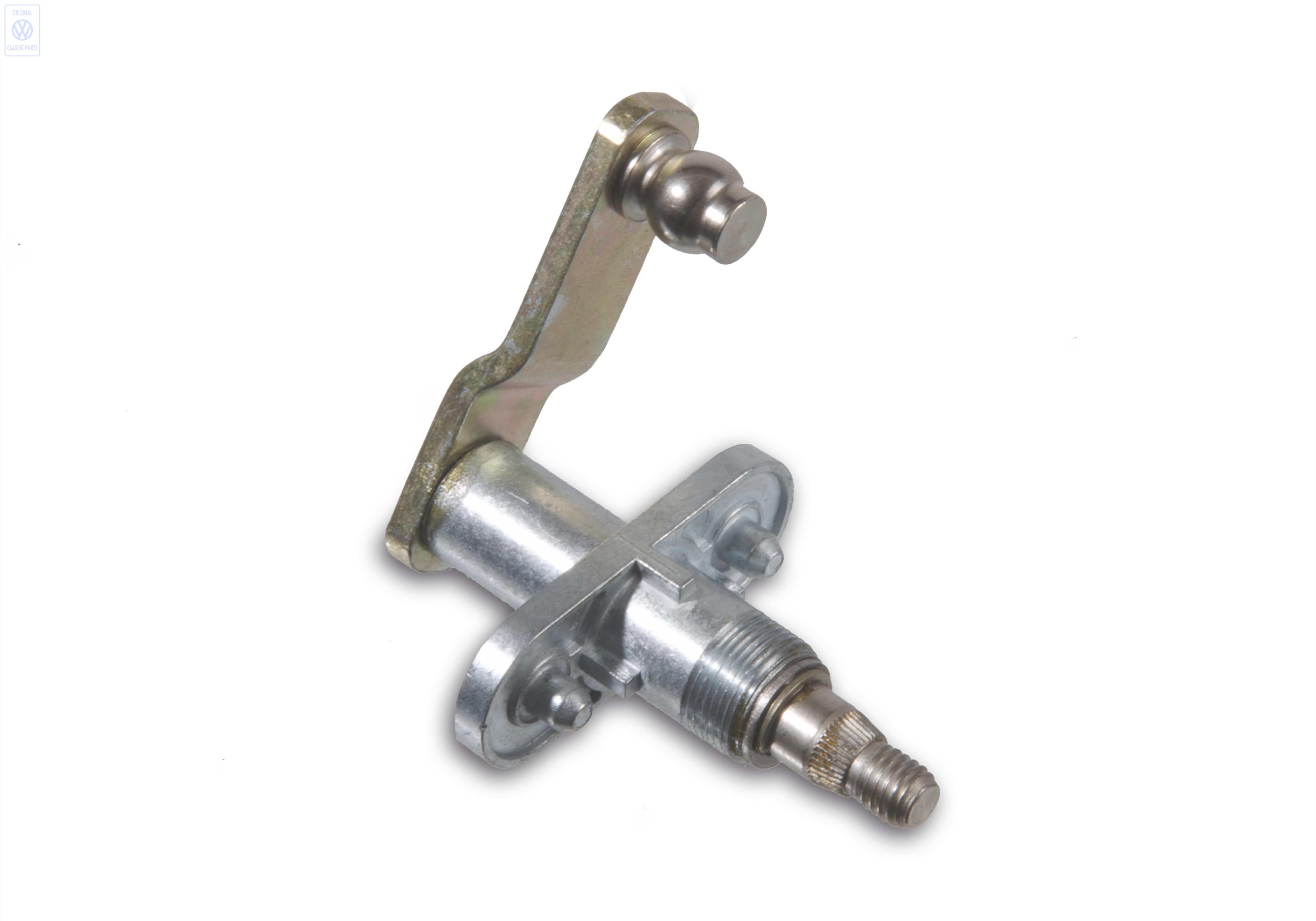 Wiper shaft with bearing