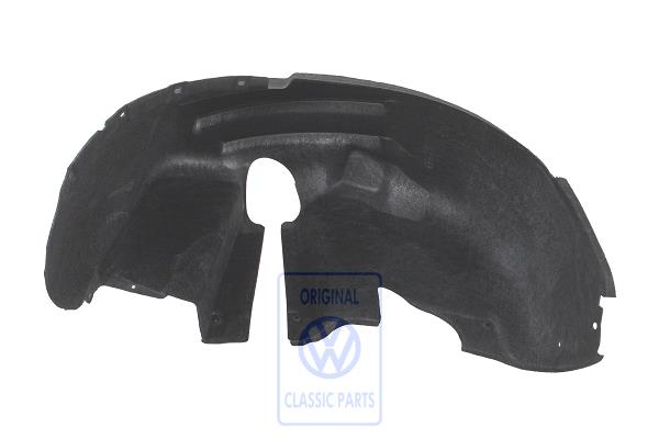 Wheel housing liner for VW Lupo