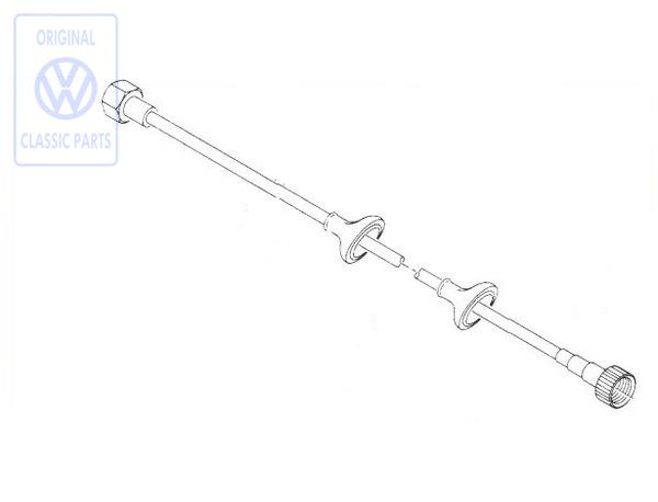 Drive cable for VW Polo Mk1 / Derby Mk1