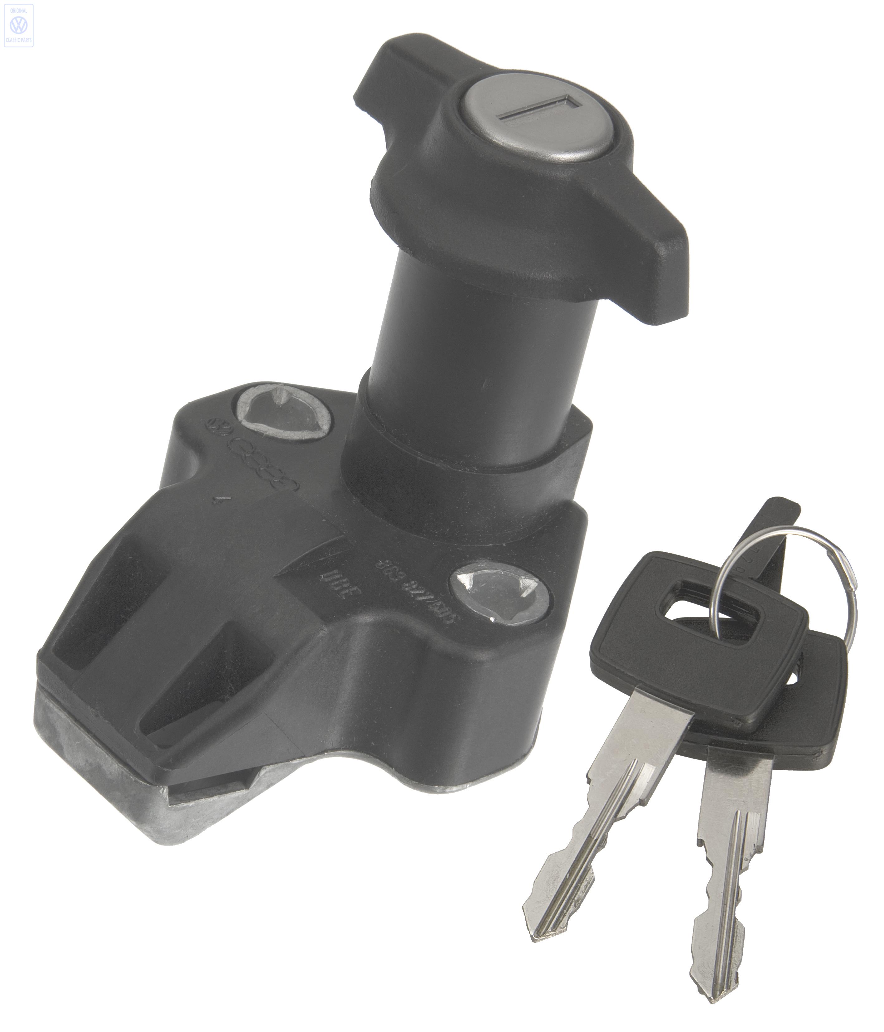 Tailgate lock for VW Polo Mk1