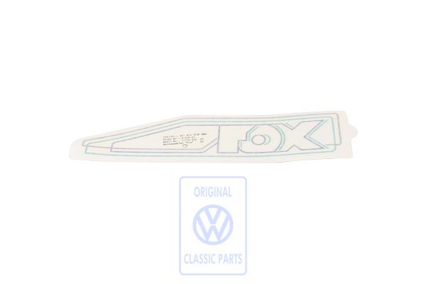 Trim strip for VW Polo Fox