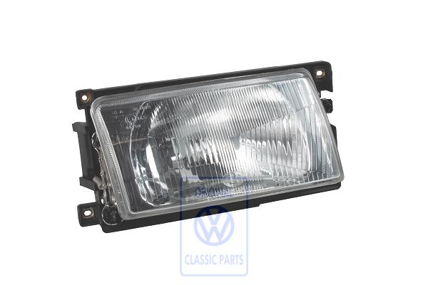 Halogen headlight for VW Polo Mk2