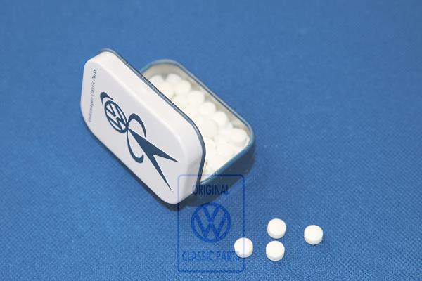 Small metal pill-box