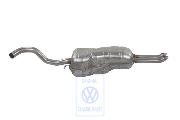 Rear silencer for VW Golf Mk4