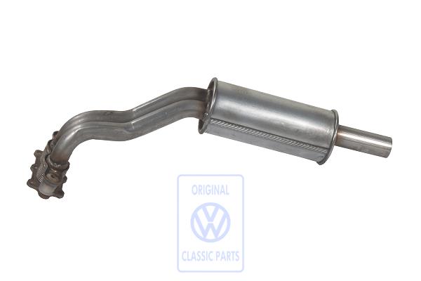 Exhaust pipe for a Golf Mk2