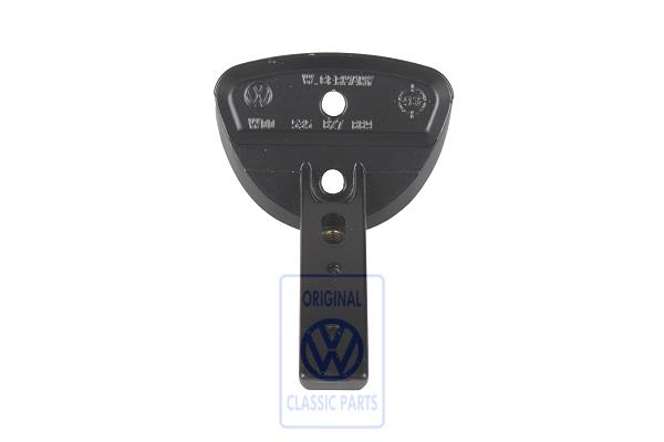 Securing plate for VW Corrado