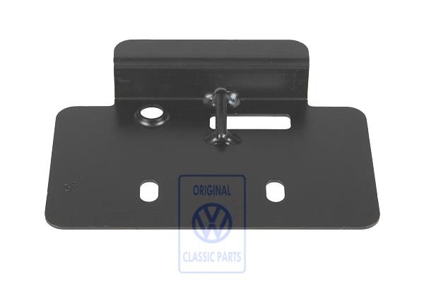 Retaining plate for VW Camper Van