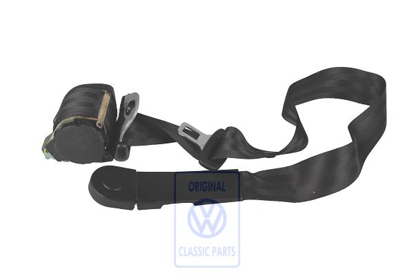 Three-point seat belt right front Polo Mk2