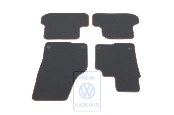 Floor mats for VW Beetle Convertible