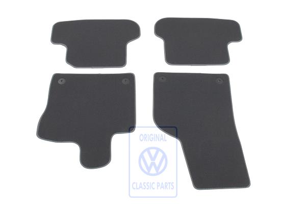 Floor mats for VW Beetle Convertible