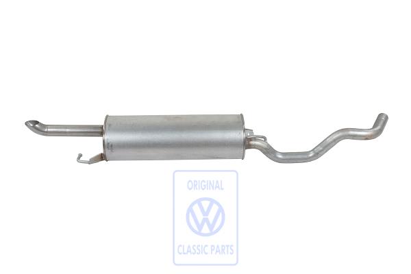 Rear silencer for VW Golf Mk4