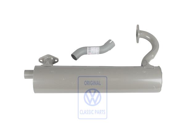 exhaust silencer